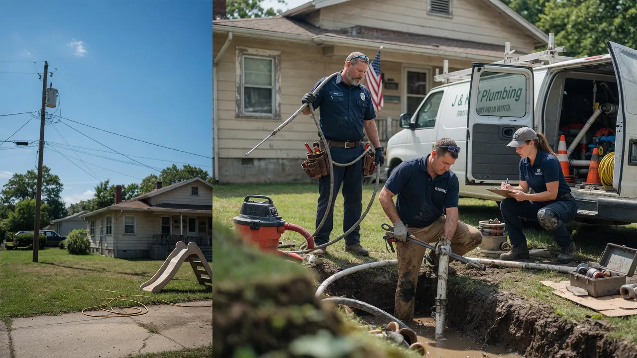 Drain Cleaning in Treece, KS near me